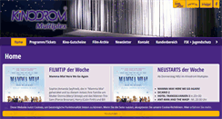Desktop Screenshot of kinodrom.de